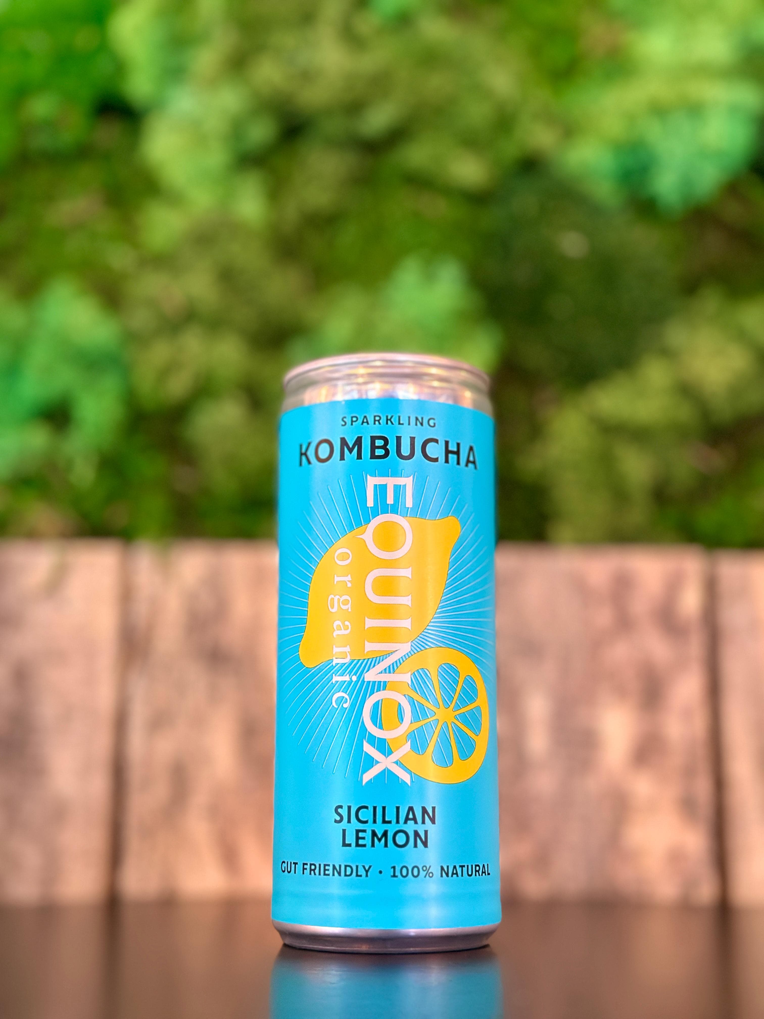 organic kombucha - sicilian lemon